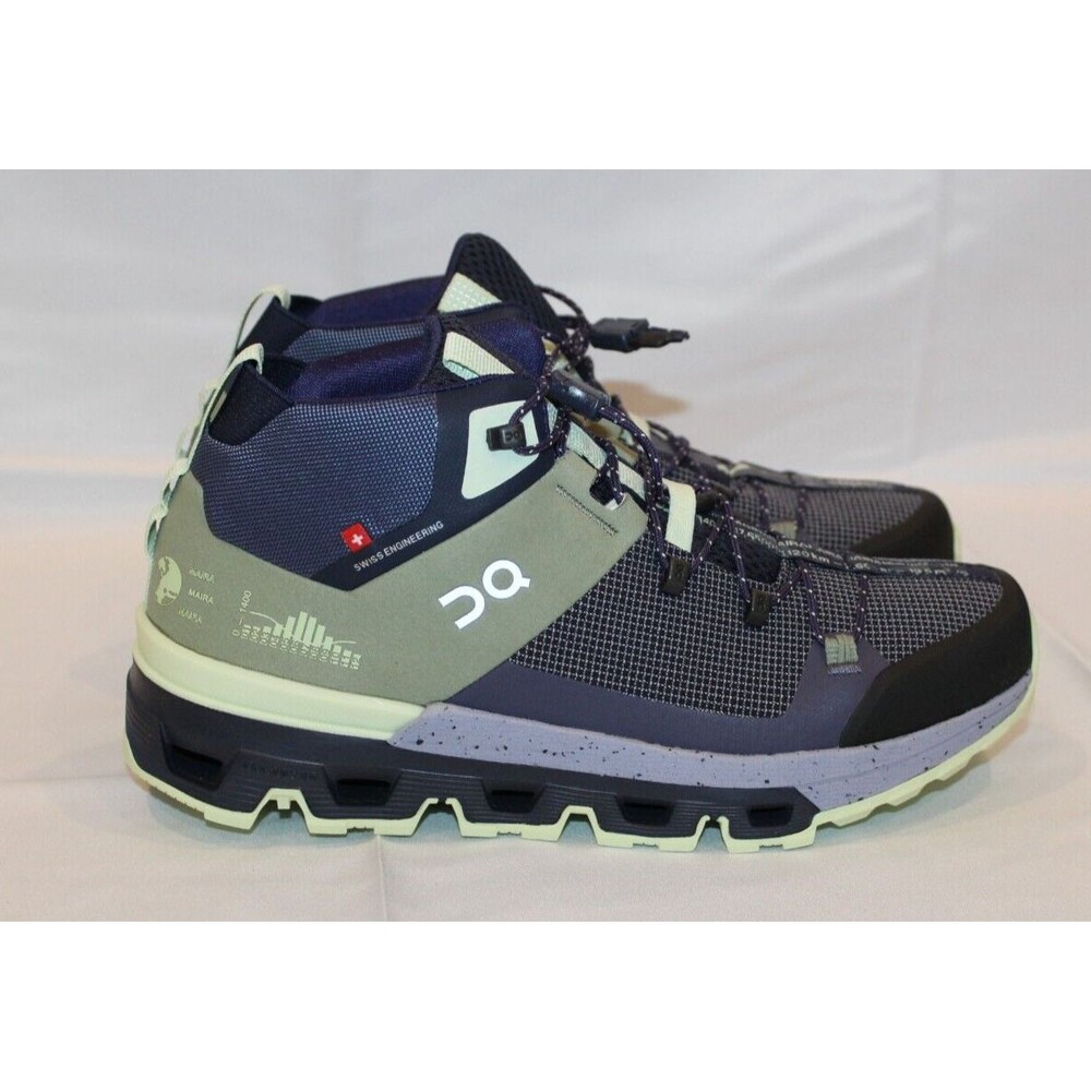 On Running Cloudtrax‎ Hiking Shoe Sneaker Reseda/lavender Woman